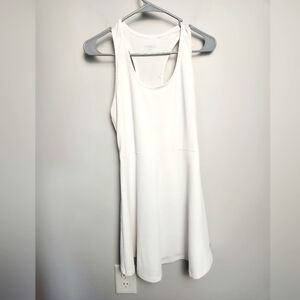 Prince Tennis Athletic Dress with Shorts White Racerback Size Small